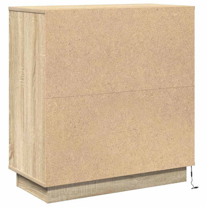 Nachttisch mit Sonoma Eiche 71 x 34,5 x 75 cm Holzwerkstoff