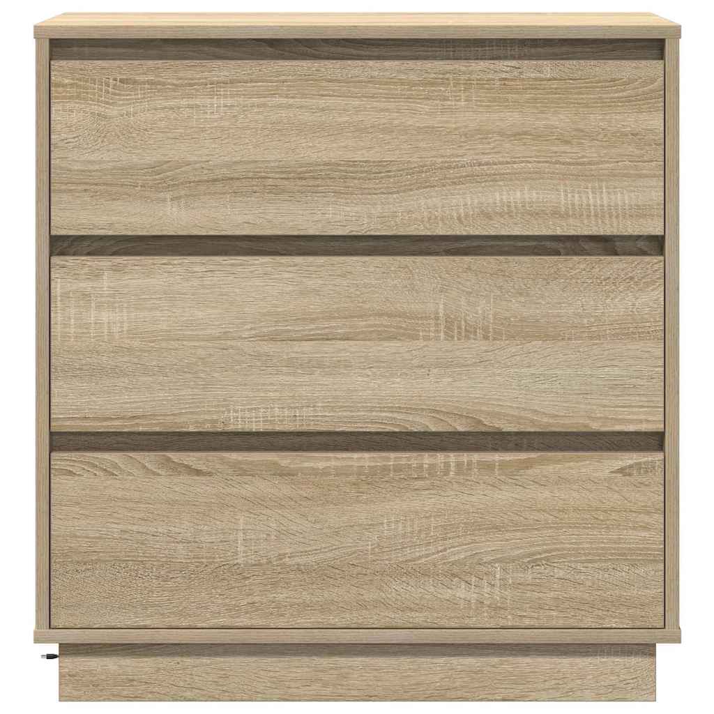 Nachttisch mit Sonoma Eiche 71 x 34,5 x 75 cm Holzwerkstoff