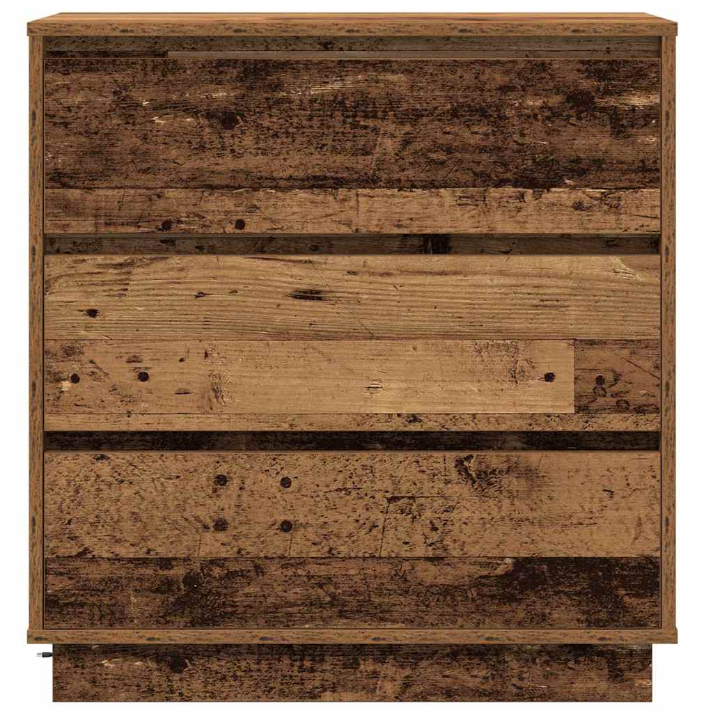 Nachttisch mit Altholz 71 x 34,5 x 75 cm Holzwerkstoff