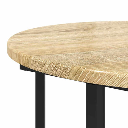 Beistelltisch-Set 2 pcs Braun 50 x 50 x 50,5 cm Holzwerkstoff