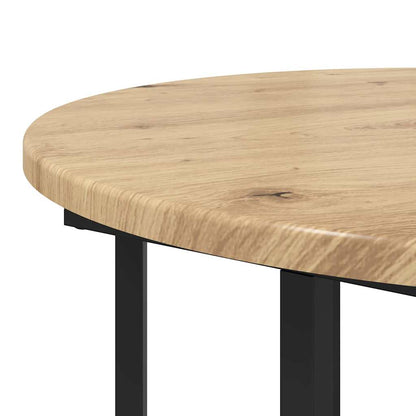 Beistelltisch-Set 2 pcs Braun 50 x 50 x 50,5 cm Holzwerkstoff