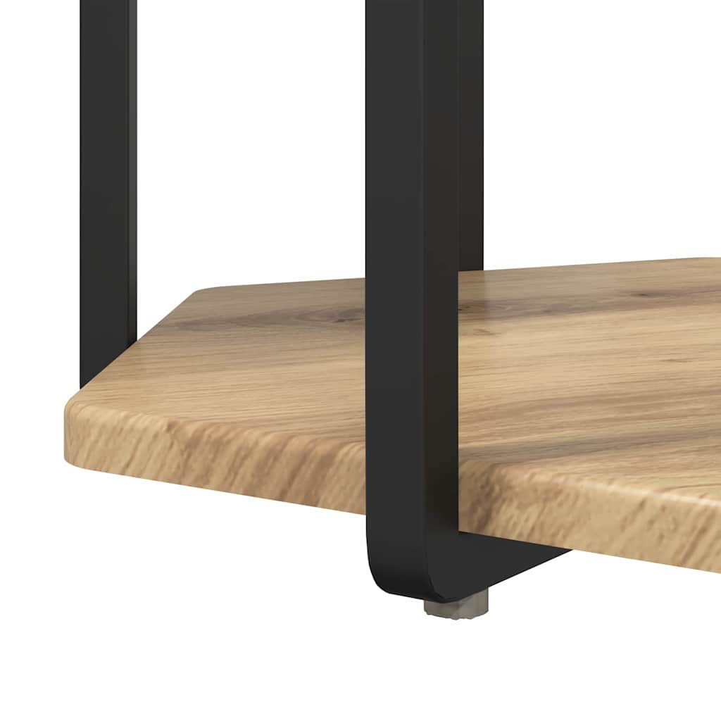 Beistelltisch-Set 2 pcs Braun 50 x 50 x 50,5 cm Holzwerkstoff