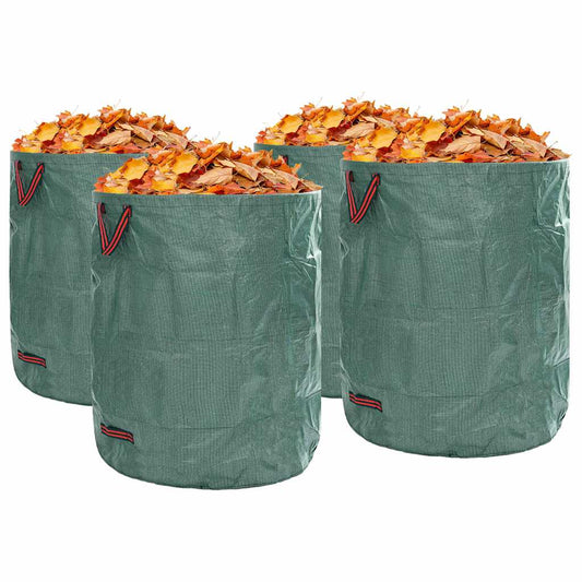 Gartenmüllsäcke 4 pcs Grün 79 x 79 x 99.5 cm Polypropylen