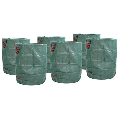 Gartenmüllsäcke 12 pcs Grün 66 x 66 x 83.5 cm Polypropylen