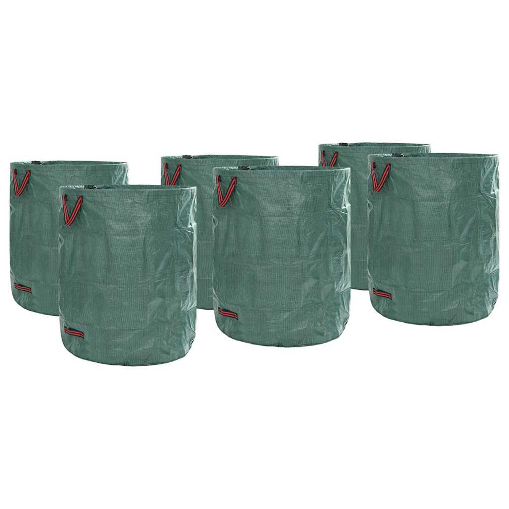 Gartenmüllsäcke 12 pcs Grün 79 x 79 x 99.5 cm Polypropylen