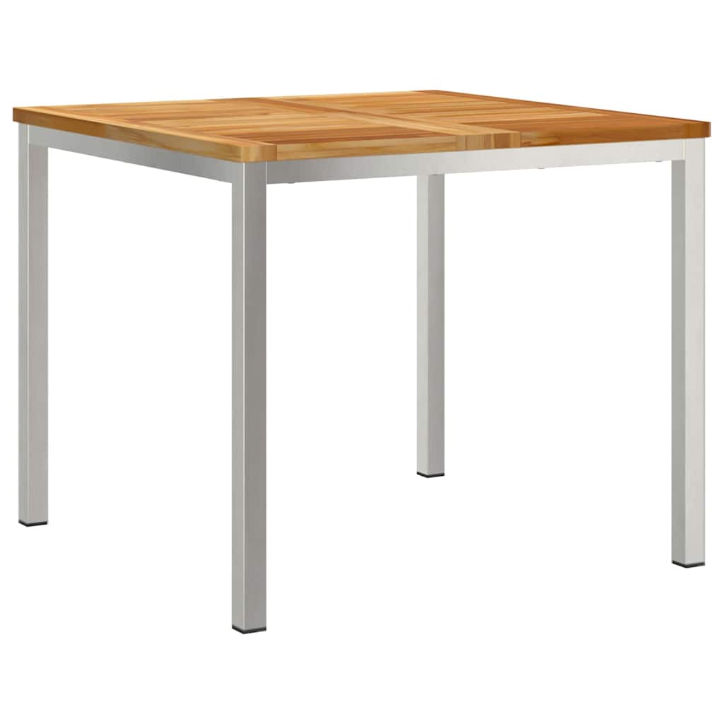 Esstischfürdraußen Braun 200x90x75cm Massives Teakholz