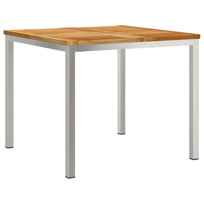 Esstischfürdraußen Braun 200x90x75cm Massives Teakholz