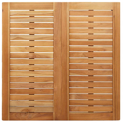 Esstischfürdraußen Braun 200x90x75cm Massives Teakholz