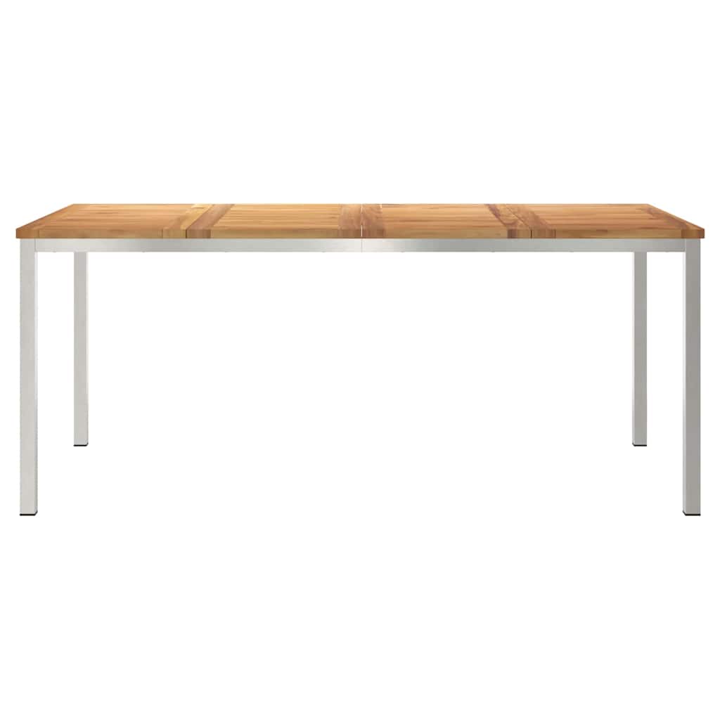 Esstischfürdraußen Braun 200x90x75cm Massives Teakholz