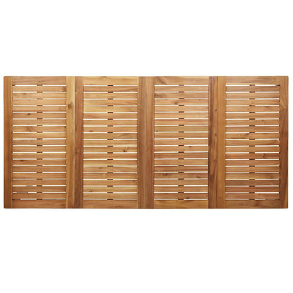 Esstischfürdraußen Braun 200x90x75cm Massives Teakholz