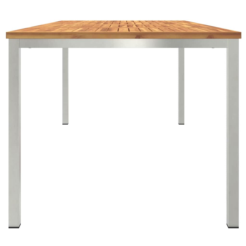 Esstischfürdraußen Braun 200x90x75cm Massives Teakholz