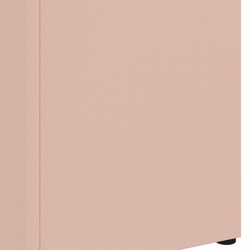 Sonnenschirmhalter Rosa 15,5 x 15,5 x 49 cm Metall