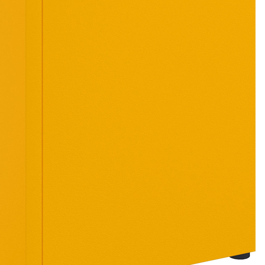 Sonnenschirmhalter Senf 15,5 x 15,5 x 49 cm Metall