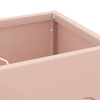 Sonnenschirmhalter Rosa 15,5 x 15,5 x 49 cm Metall