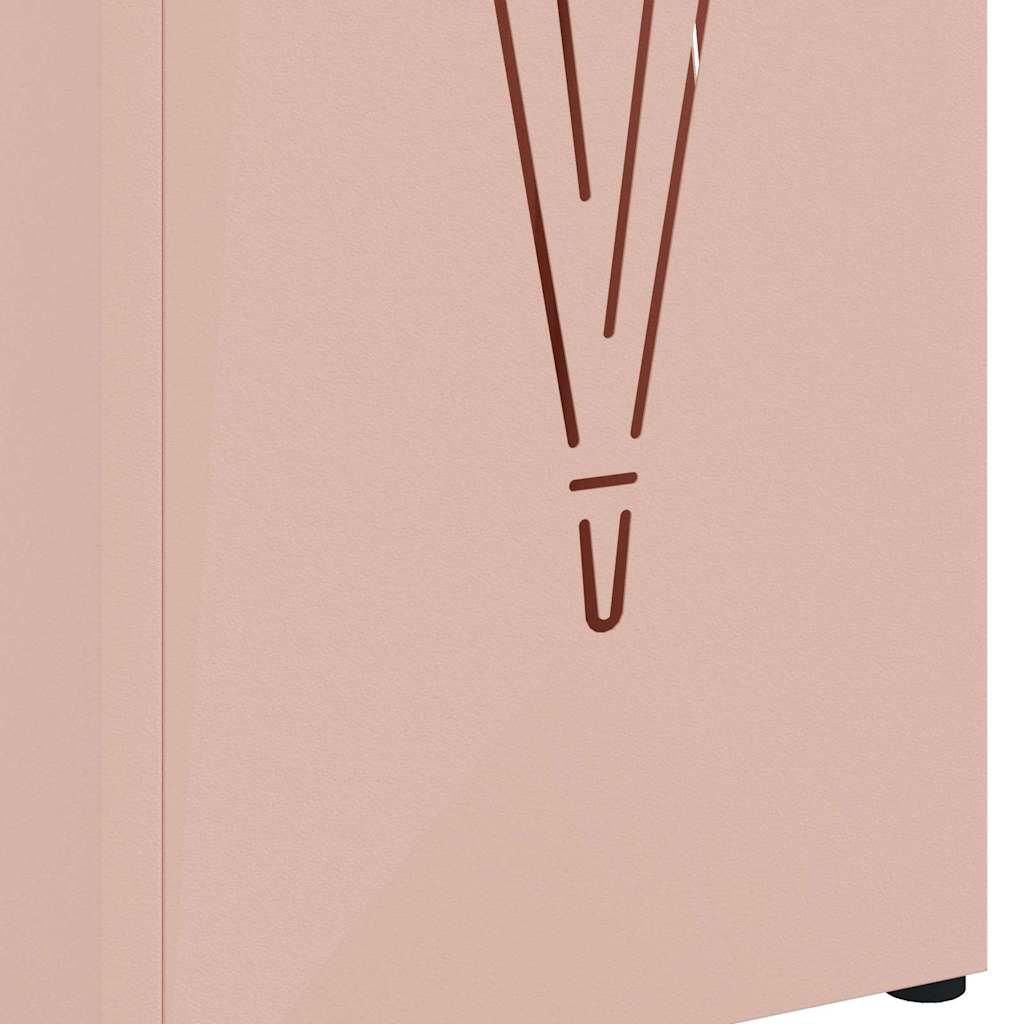 Sonnenschirmhalter Rosa 15,5 x 15,5 x 49 cm Metall