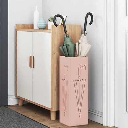 Sonnenschirmhalter Rosa 15,5 x 15,5 x 49 cm Metall