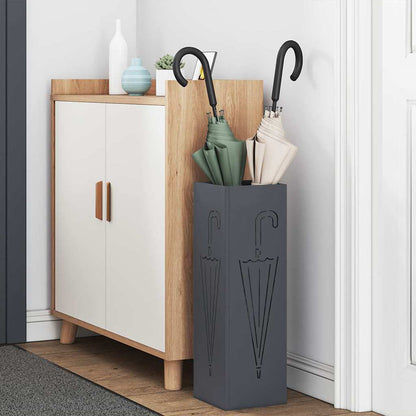 Sonnenschirmhalter Anthrazit 15,5 x 15,5 x 49 cm Metall