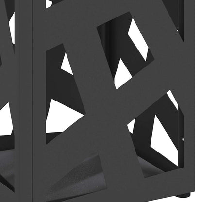 Sonnenschirmhalter Schwarz 15,5 x 15,5 x 49 cm Metall