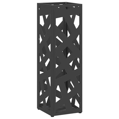Sonnenschirmhalter Schwarz 15,5 x 15,5 x 49 cm Metall