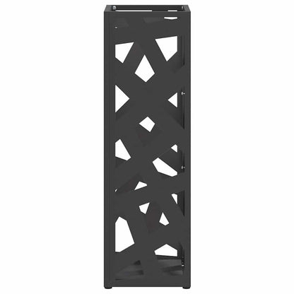 Sonnenschirmhalter Schwarz 15,5 x 15,5 x 49 cm Metall