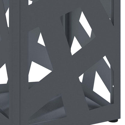 Sonnenschirmhalter Anthrazit 15,5 x 15,5 x 49 cm Stahl