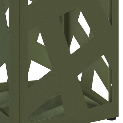 Sonnenschirmhalter Oliv 15,5 x 15,5 x 49 cm Metall