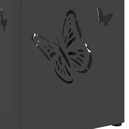 Sonnenschirmhalter Schwarz 15,5 x 15,5 x 49 cm Metall