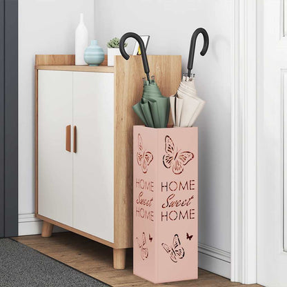 Sonnenschirmhalter Rosa 15,5 x 15,5 x 49 cm Metall