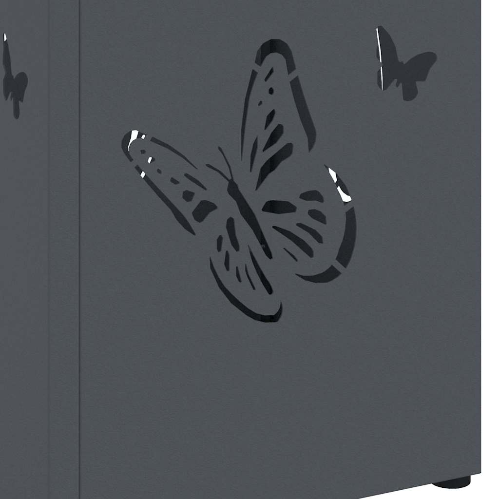 Sonnenschirmhalter Anthrazit 15,5 x 15,5 x 49 cm Metall