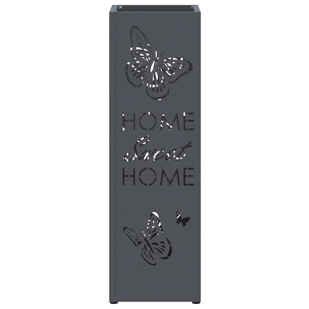 Sonnenschirmhalter Anthrazit 15,5 x 15,5 x 49 cm Metall