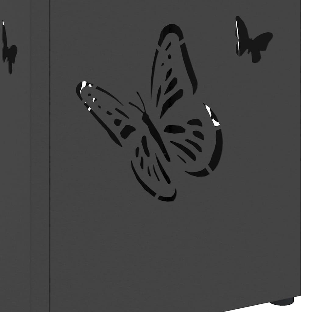 Sonnenschirmhalter Schwarz 15,5 x 15,5 x 49 cm Metall