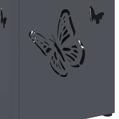 Sonnenschirmhalter Anthrazit 15,5 x 15,5 x 49 cm Metall