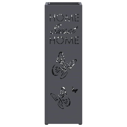 Sonnenschirmhalter Anthrazit 15,5 x 15,5 x 49 cm Stahl