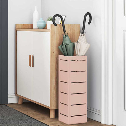 Sonnenschirmhalter Rosa 15,5 x 15,5 x 49 cm Metall