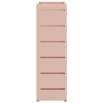 Sonnenschirmhalter Rosa 15,5 x 15,5 x 49 cm Metall