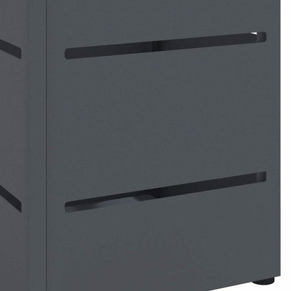 Sonnenschirmhalter Anthrazit 15,5 x 15,5 x 49 cm Stahl