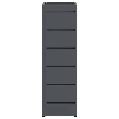 Sonnenschirmhalter Anthrazit 15,5 x 15,5 x 49 cm Stahl