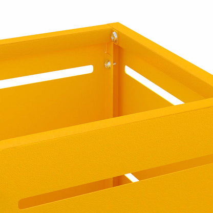 Sonnenschirmhalter Senf 15,5 x 15,5 x 49 cm Metall