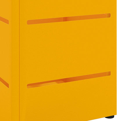 Sonnenschirmhalter Senf 15,5 x 15,5 x 49 cm Metall