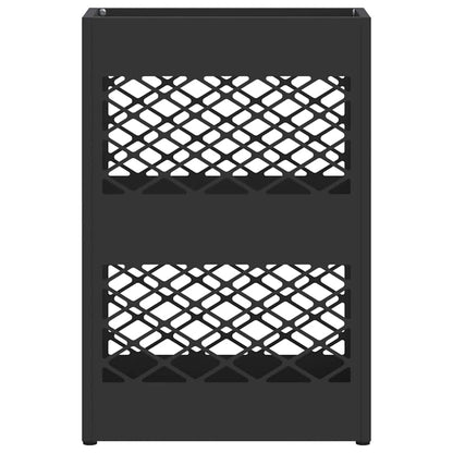 Sonnenschirmhalter mit Speicher Schwarz 28 x 12 x 41 cm Stahl