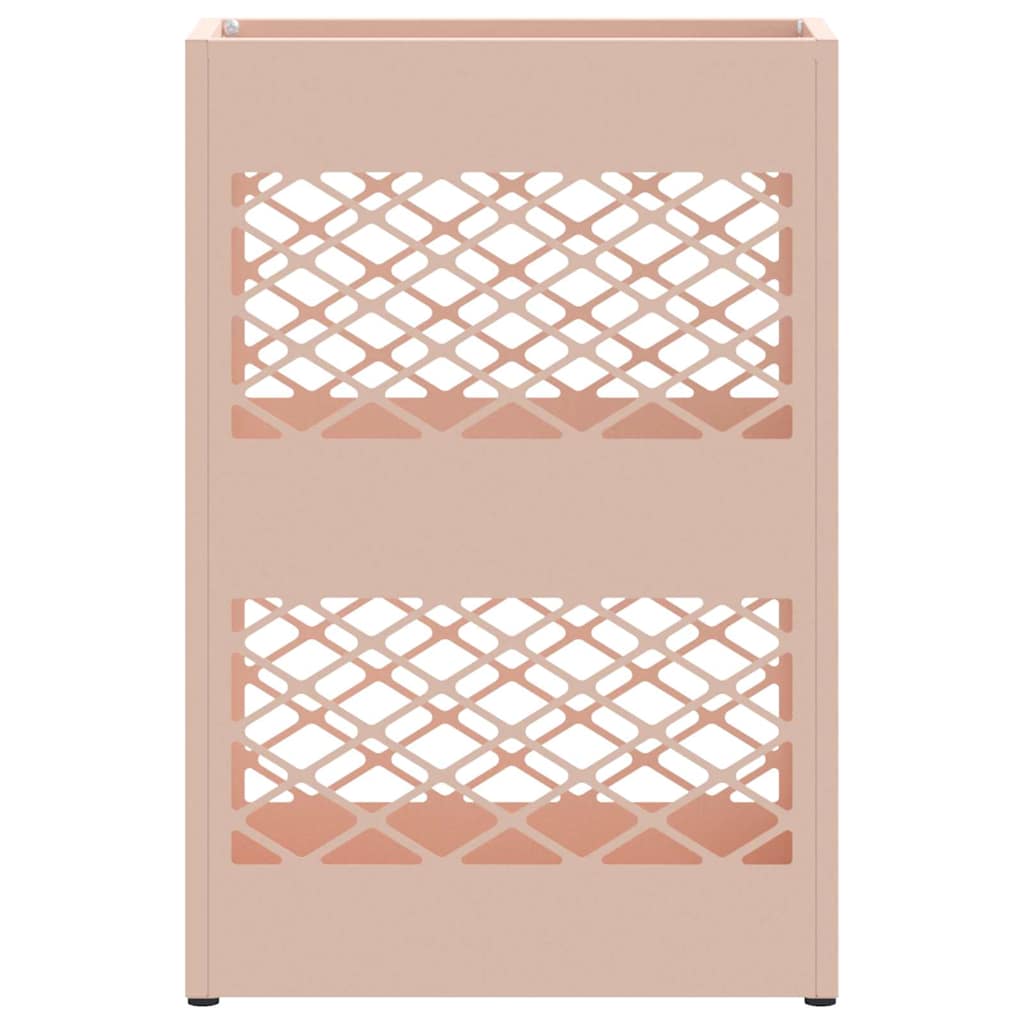 Sonnenschirmhalter mit Speicher Rosa 28 x 12 x 41 cm Stahl