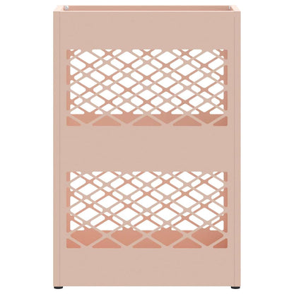 Sonnenschirmhalter mit Speicher Rosa 28 x 12 x 41 cm Stahl