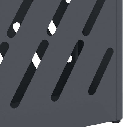 Sonnenschirmhalter mit Speicher Anthrazit 28 x 12 x 41 cm Stahl