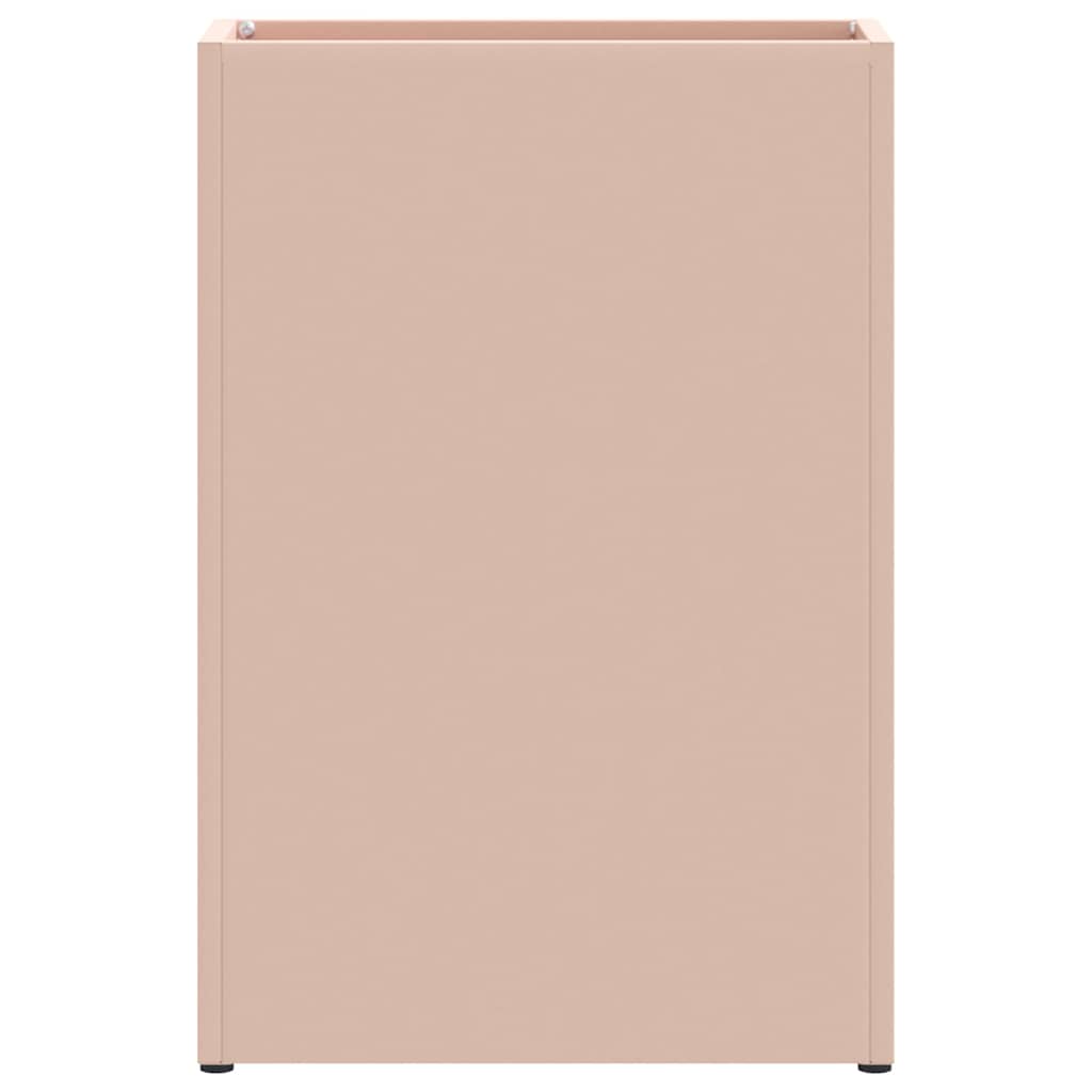 Sonnenschirmhalter mit Speicher Rosa 28 x 12 x 41 cm Stahl