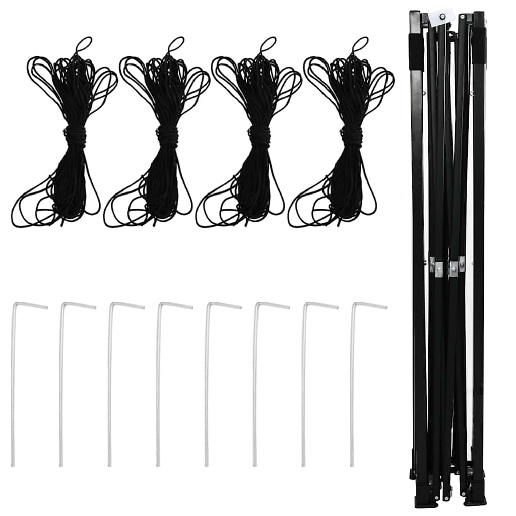 Gewächshaus mit Dach Grün 280 x 410 x 315 cm Stahl