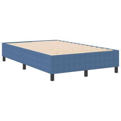Boxspringbett Blau 120 x 190 cm Cordstoff