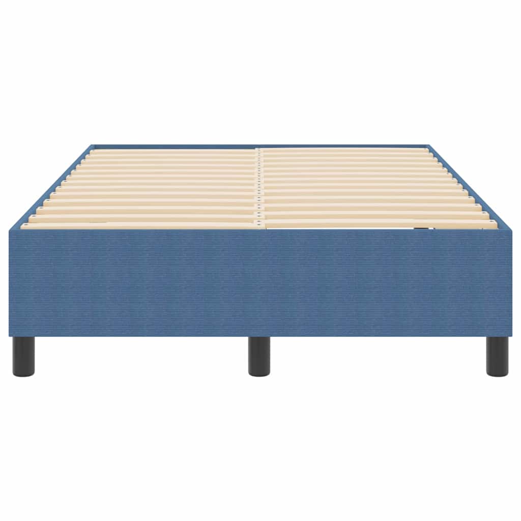 Boxspringbett Blau 120 x 190 cm Cordstoff
