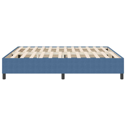 Boxspringbett Blau 180 x 200 cm Cordstoff