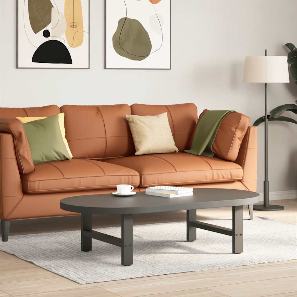 Couchtischbeine Anthrazit 2 Stk. 30×70 cm Stahl