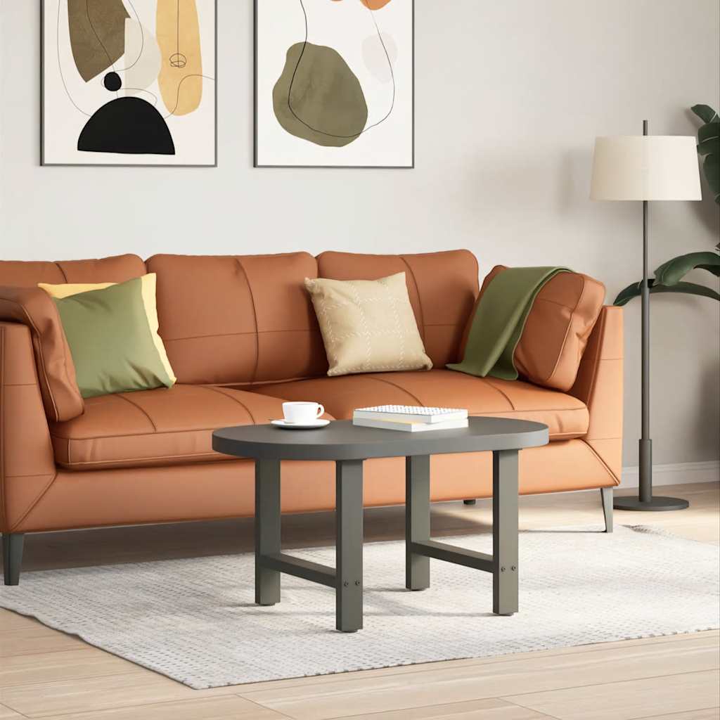 Couchtischbeine Anthrazit 2 Stk. 42×50 cm Stahl